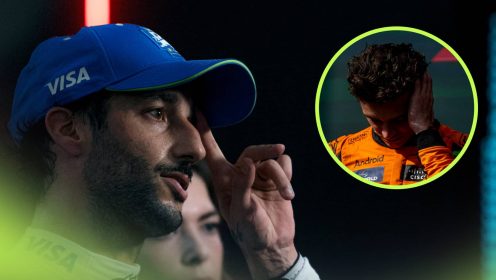 Norris sends Red Bull warning as controversial Ricciardo fastest lap revisited