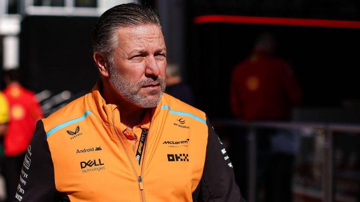 Zak Brown, McLaren, 2024 United States Grand Prix.