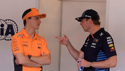 Oscar Piastri responds to Max Verstappen’s ‘definitely not a number two driver’ verdict