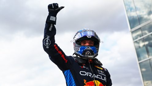 US GP: Max Verstappen ends F1 win drought with dominant display in US sprint