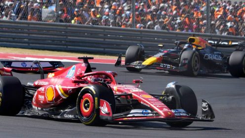 US GP: Ferrari stun resurgent Red Bull amid Norris v Verstappen fireworks
