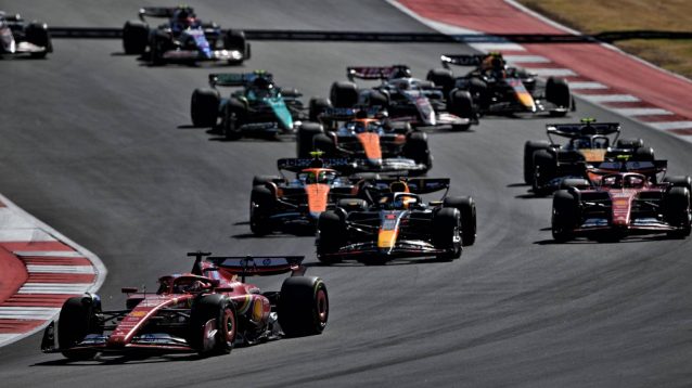 Charles Leclerc, Ferrari, 2024 United States Grand Prix.