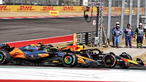 McLaren tears into ‘inappropriate’ FIA for interfering in Norris v Verstappen US GP battle