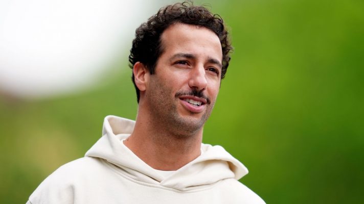 Former Red Bull driver Daniel Ricciardo at the 2024 Emilia Romagna Grand Prix