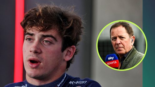 Franco Colapinto opens up on reason for Martin Brundle Sky F1 gridwalk snub