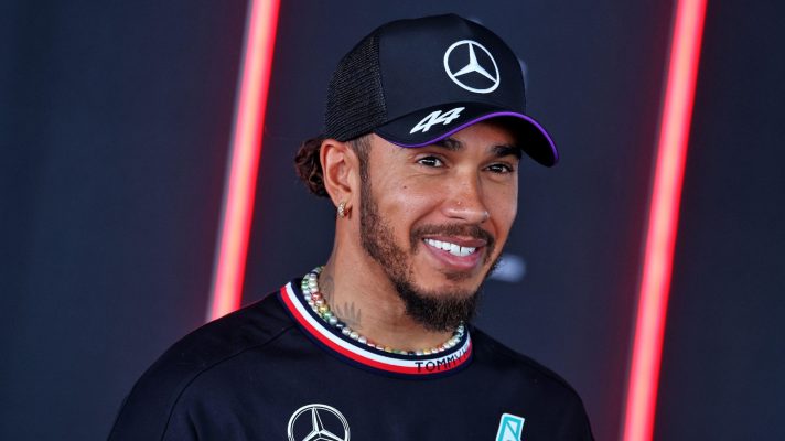 Lewis Hamilton in Mexico