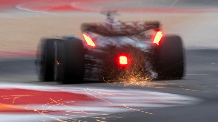 George Russell, Mercedes, 2024 United States Grand Prix.