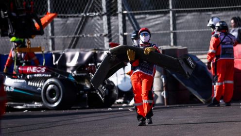 George Russell addresses Mercedes cost cap situation after Wolff ‘serious trouble’ reveal