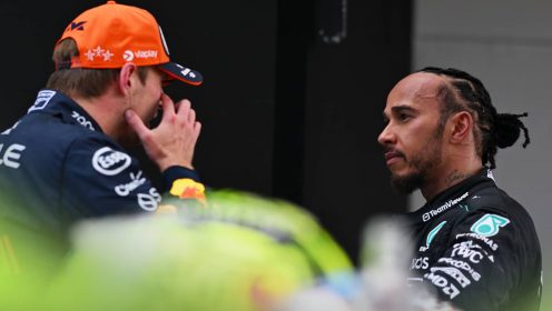 Lewis Hamilton questioned on Verstappen 2021 comparison after FIA take action