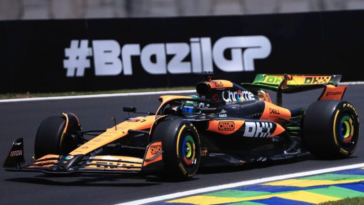 Oscar Piastri, McLaren, 2024 Brazilian Grand Prix.