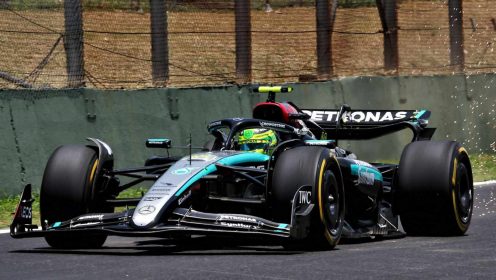 Lewis Hamilton reveals ‘Baku 2022’ comparison as bouncing returns at resurfaced Interlagos