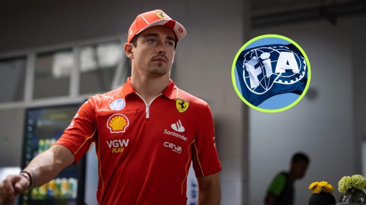 Charles Leclerc, Ferrari, 2024 Brazilian Grand Prix.