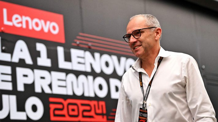 Formula 1 CEO Stefano Domenicali at the Brazilian Grand Prix.