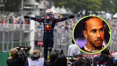 Lewis Hamilton sends message to Max Verstappen after contrasting Brazil GP races