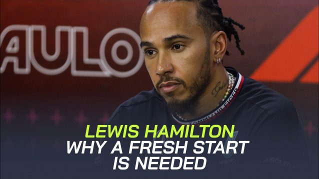 Lewis Hamilton, Mercedes, 2024 Brazilian Grand Prix.