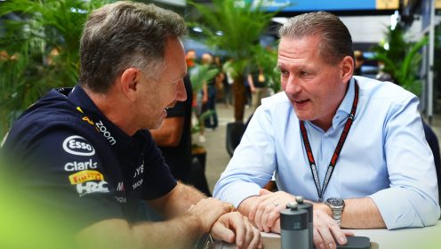 Christian Horner and Jos Verstappen breakthrough emerges after ‘mud-slinging’ battle