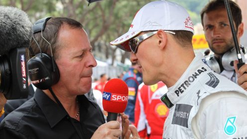 Brundle reveals ‘really odd’ five-year fall-out with Michael Schumacher