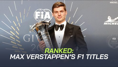 Ranked: Max Verstappen’s four F1 titles from least to most impressive