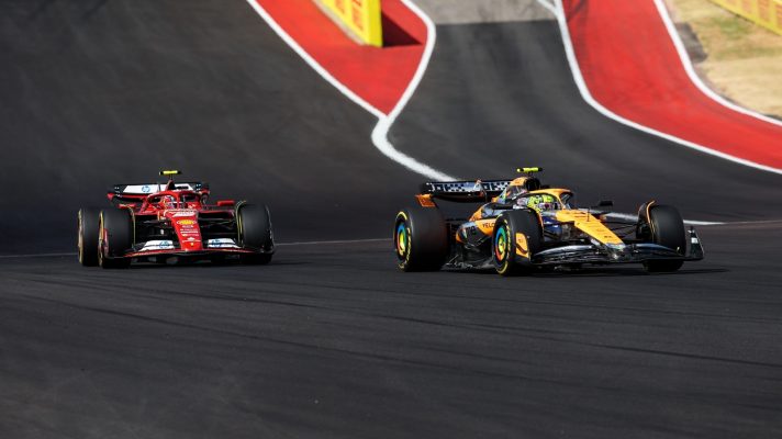 Carlos Sainz and Lando Norris