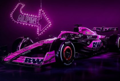 Striking livery revealed as ‘Alpink’ returns ahead of Las Vegas GP