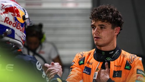 Lando Norris sends defiant Max Verstappen message with F1 2024 double targeted