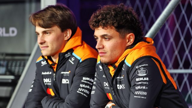 Oscar Piastri and Lando Norris