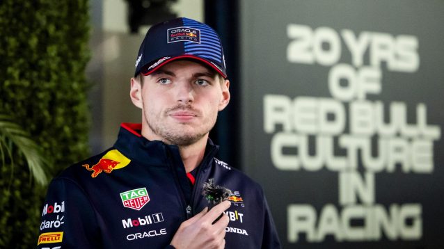 Max Verstappen in Las Vegas