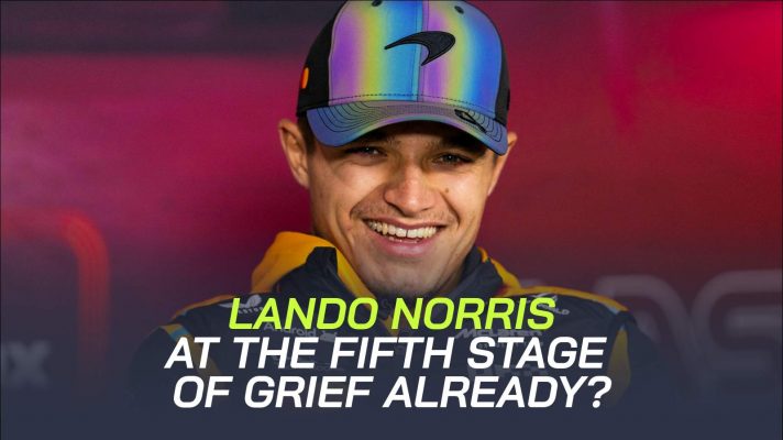 Lando Norris, McLaren, 2024 Las Vegas Grand Prix.