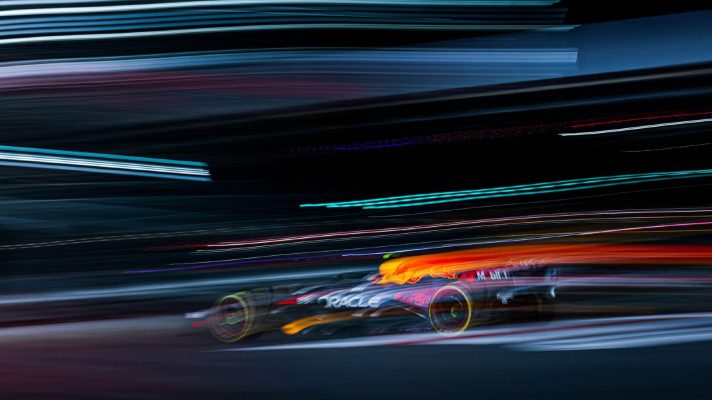 Sergio Perez, Red Bull, 2024 Las Vegas Grand Prix.