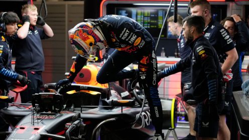 Sergio Perez’s glum verdict after latest qualifying shocker in Las Vegas