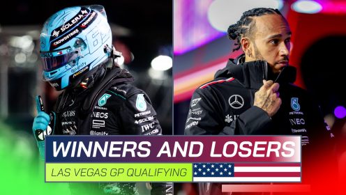 Winners and losers from qualifying for the Las Vegas Grand Prix