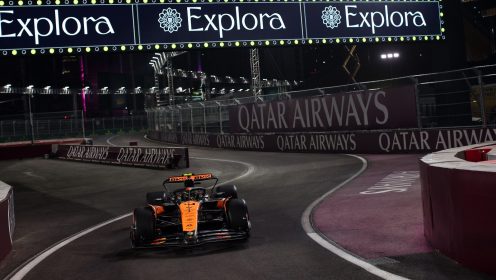 Lando Norris pokes fun at McLaren ‘tyre water’ following Red Bull accusation