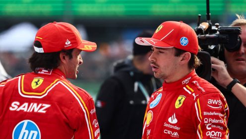 Carlos Sainz claps back at Charles Leclerc in ‘using the radio’ dig