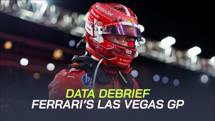 Charles Leclerc in Las Vegas