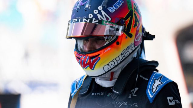 Esteban Ocon wasn't happy with his pace in Las Vegas