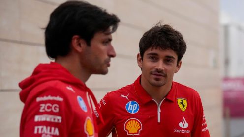 Charles Leclerc makes Carlos Sainz vow after Las Vegas GP drama