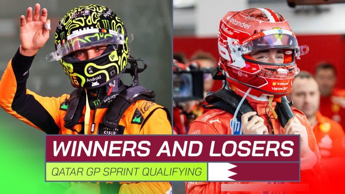 Lando Norris and Charles Leclerc