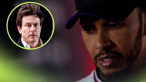 Toto Wolff calls out ‘crazy, made-up conspiracies’ about Lewis Hamilton
