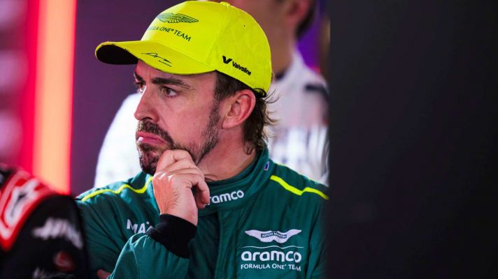 Fernando Alonso Aston Martin Qatar GP PlanetF1