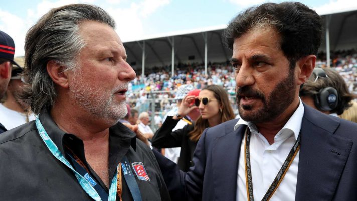 Michael Andretti Mohammed Ben Sulayem Miami GP PlanetF1