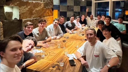 What Verstappen said to Russell in ‘f***ing funny’ F1 driver dinner prank