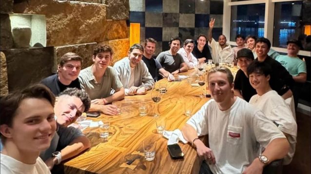 F1 2024 driver dinner
