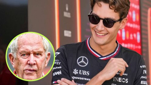 Max Verstappen to Mercedes? Russell bombshell draws blunt Marko response