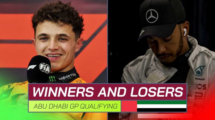 Lando Norris Lewis Hamilton McLaren Mercedes Abu Dhabi Grand Prix Winners and Losers PlanetF1