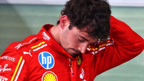 Charles Leclerc takes blame for ‘wrong side’ of qualifying as F1 title race looms