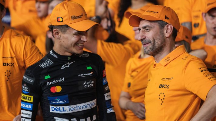 Andrea Stella, McLaren, 2024 Abu Dhabi Grand Prix.