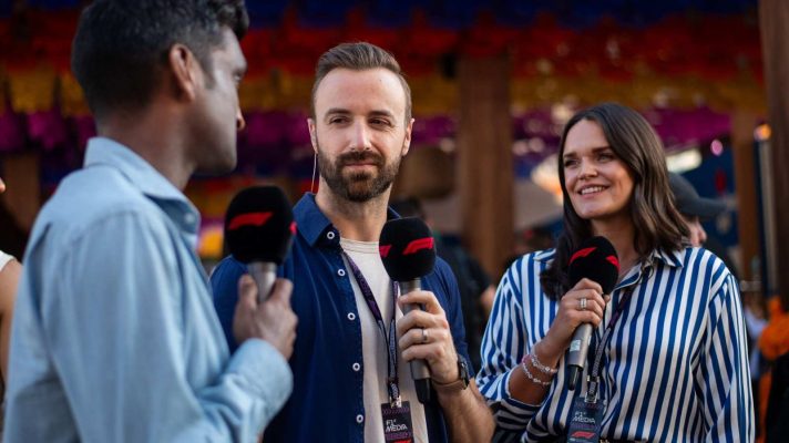 James Hinchcliffe F1TV Lawrence Barretto Laura Winter PlanetF1