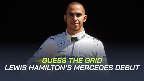 Guess the Grid: Lewis Hamilton’s race debut with Mercedes