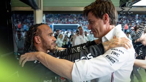 Lewis Hamilton the target of ‘no need’ Steiner dig after emotional Mercedes farewell