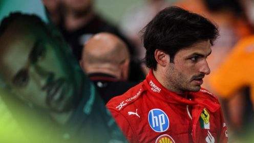 Carlos Sainz returns to Ferrari for perfect send-off test run